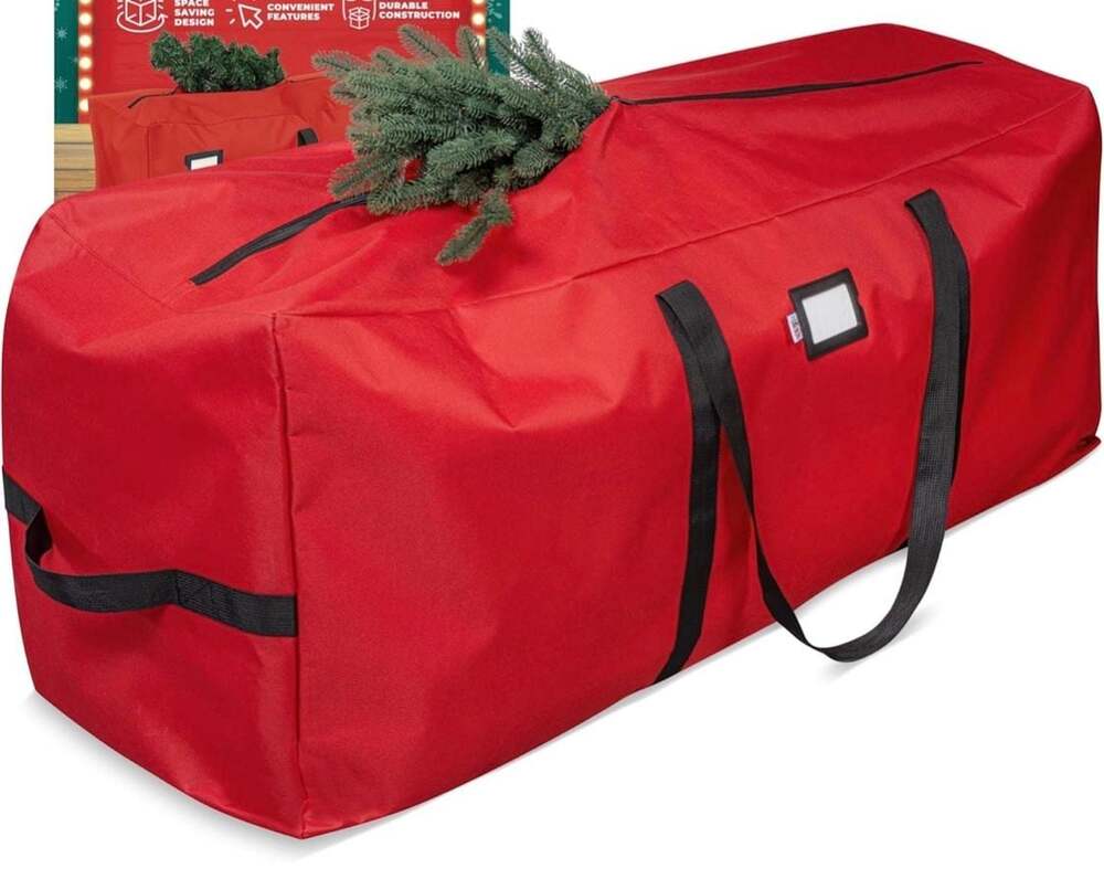 Christmas Tree Storage Bag Large-opening Design Container Outdoor Large-Capacity